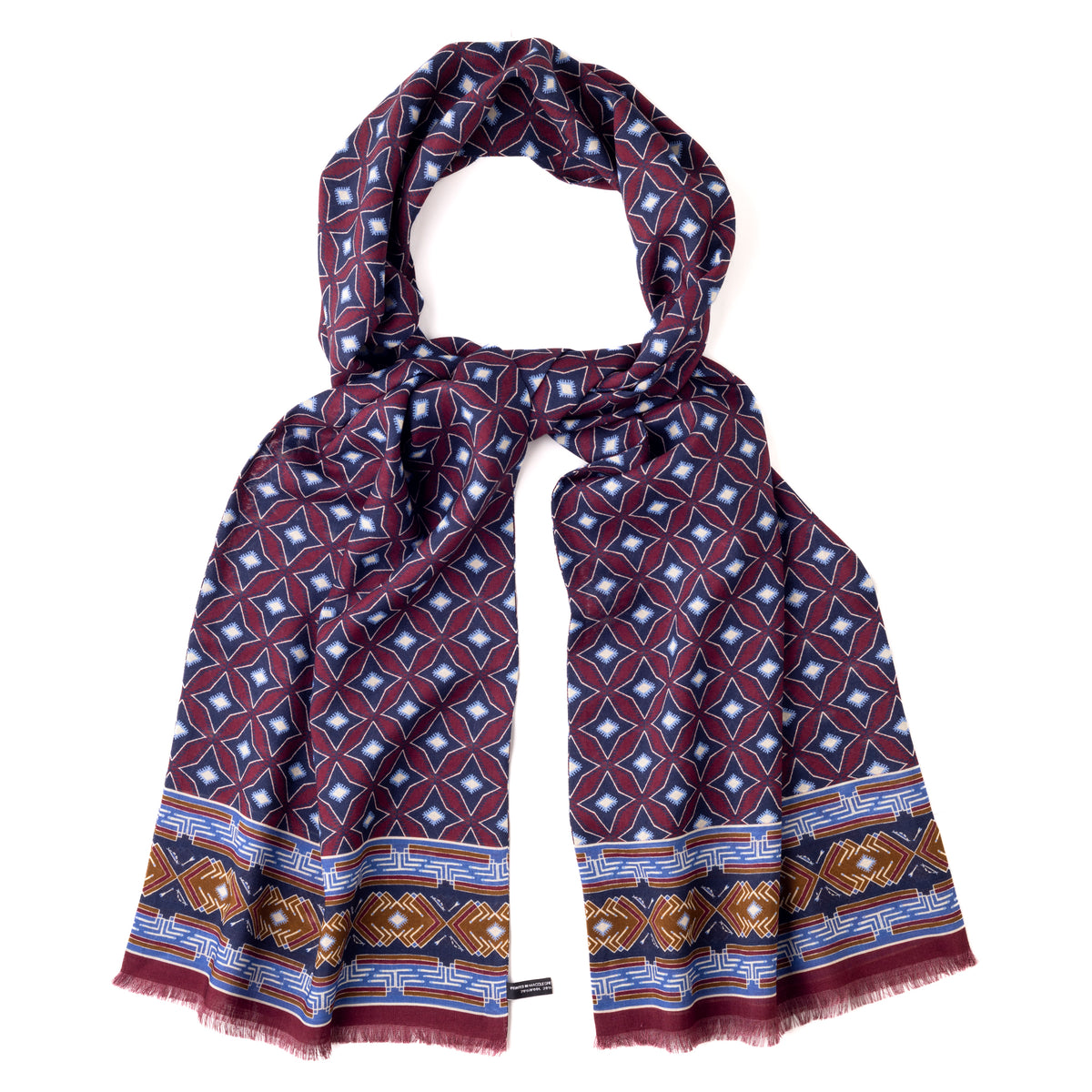 Geometric Stars Scarf