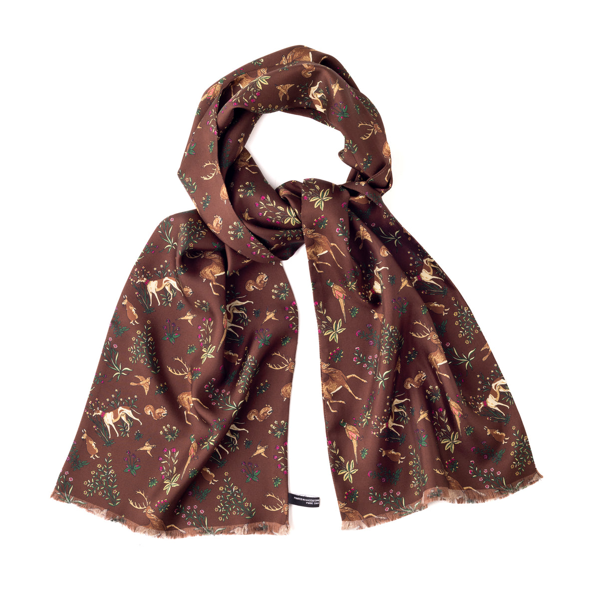Woodland Silk Scarf