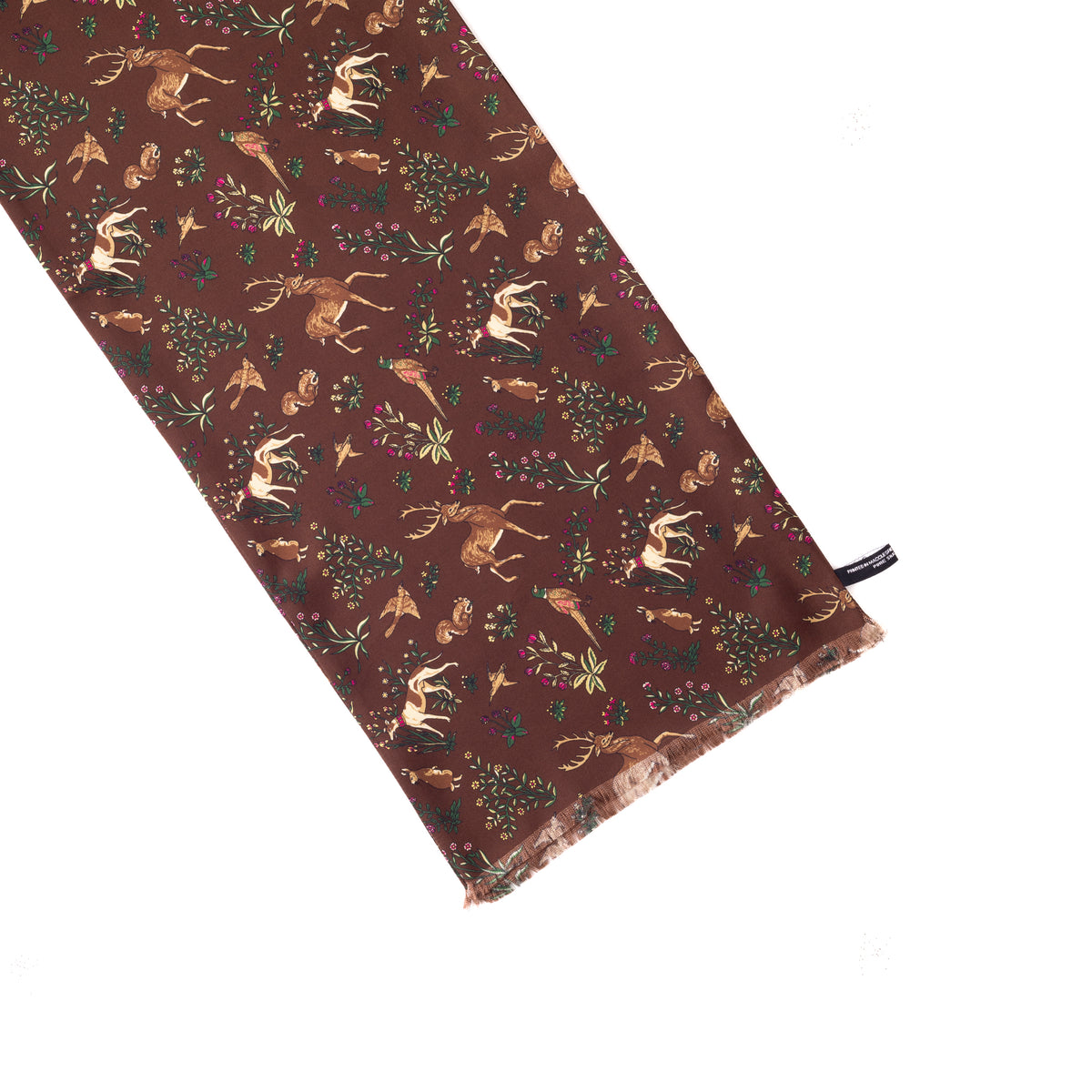 Woodland Silk Scarf