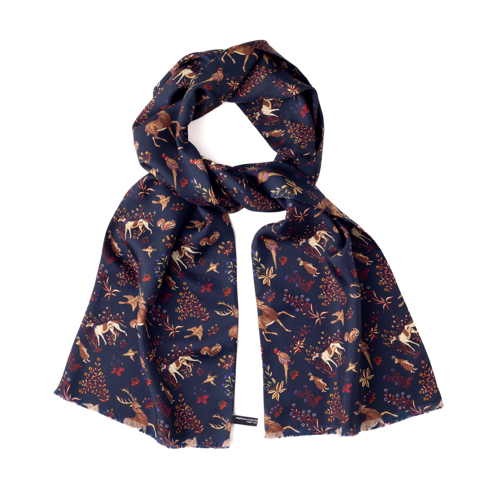 Woodland Silk Scarf