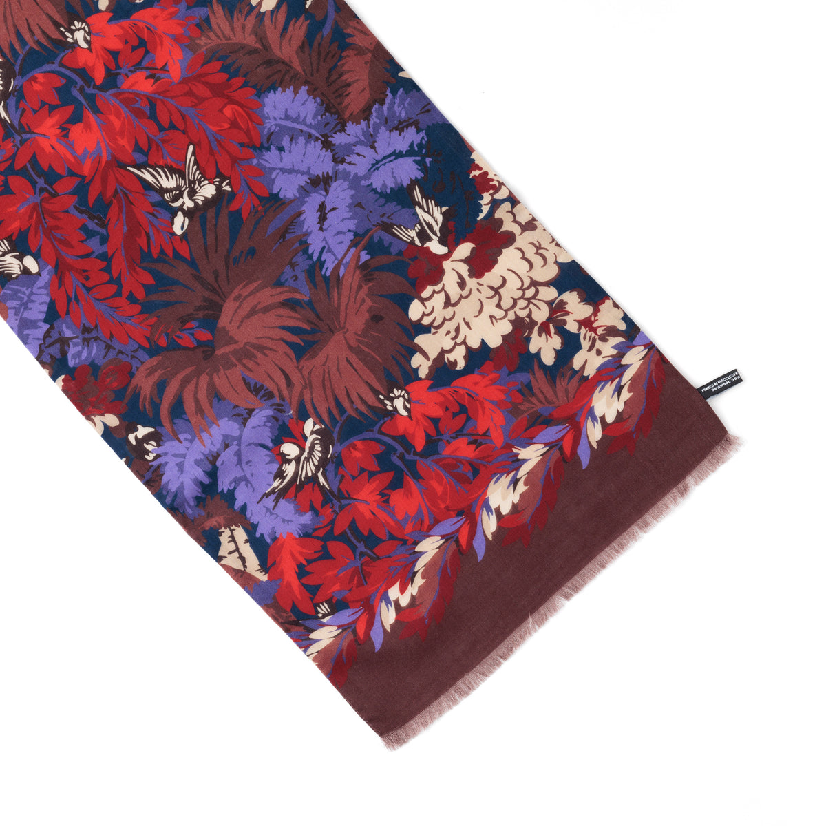 Botanical Scene Scarf
