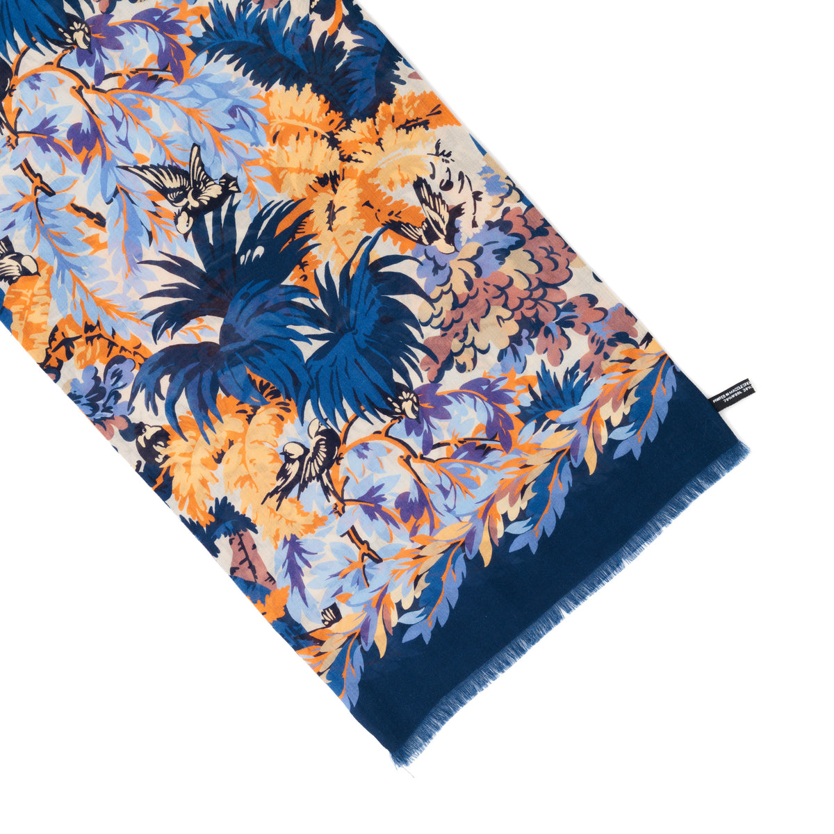 Botanical Scene Scarf